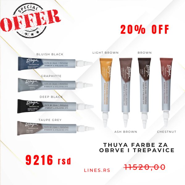 THUYA FARBE SET